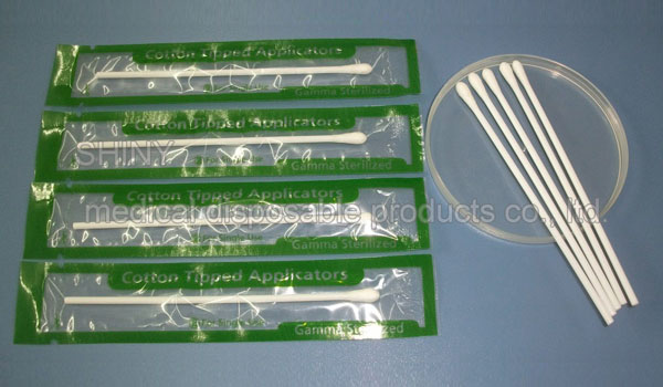  Cotton tipped applicators