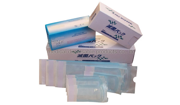  Self sealing sterilization pouch